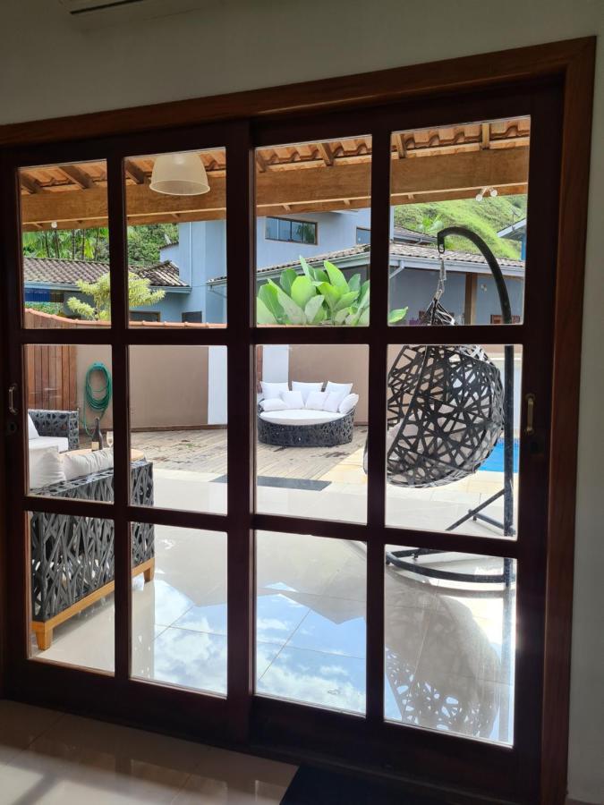 Linda Casa Em Ubatuba Condominio Fechado Kültér fotó